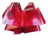 Kartell red magazine rack