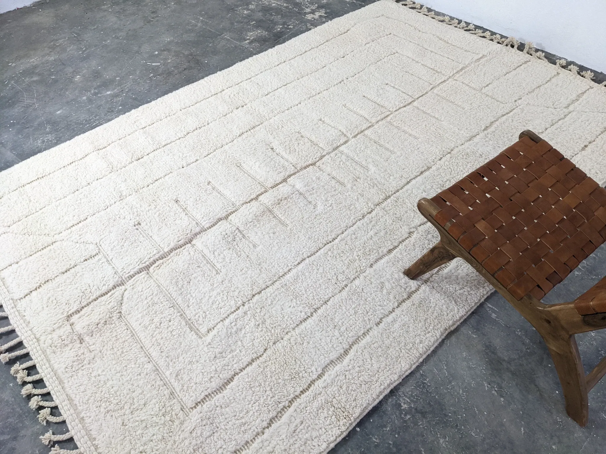 Large Beni Ouarain rug, 305 x 205 cm, G-335