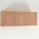 Blonde Wood Veneer Wall Shelf