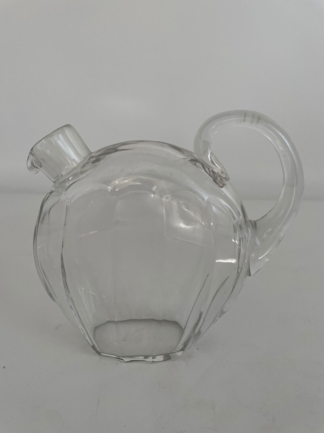 Baccarat, Jacques Adnet cognac carafe in crystal without a stopper.