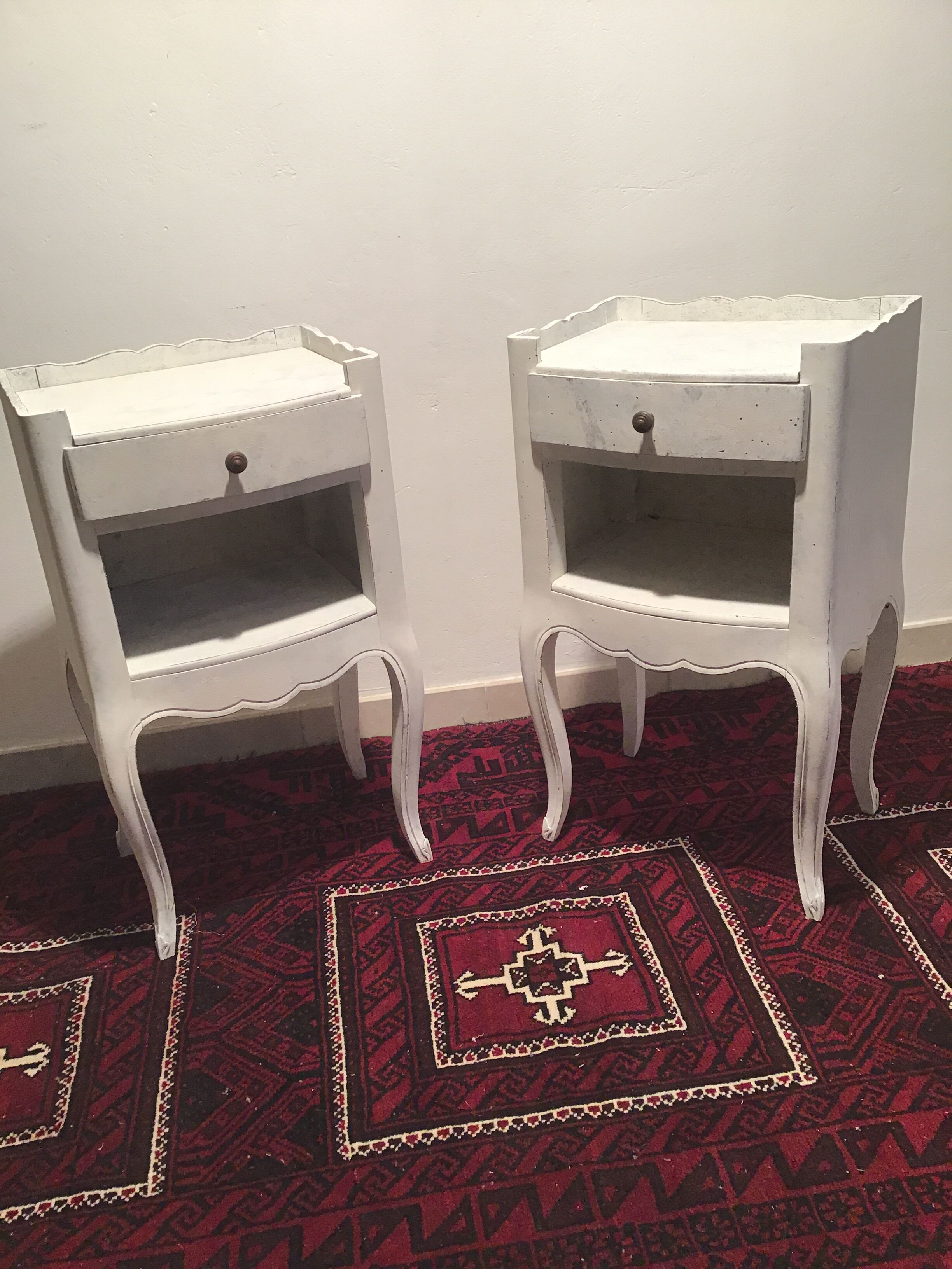 Pair of louis xv bedside