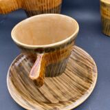 Cups and pitcher