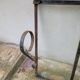 Old wrought iron marquee