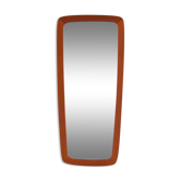 Rounded Scandinavian mirror 36x79cm