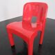 Red "Universale" chair by Joe Colombo / Kartell