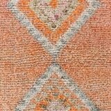 3x11 Pale Orange Turkish Vintage Runner, 86x327