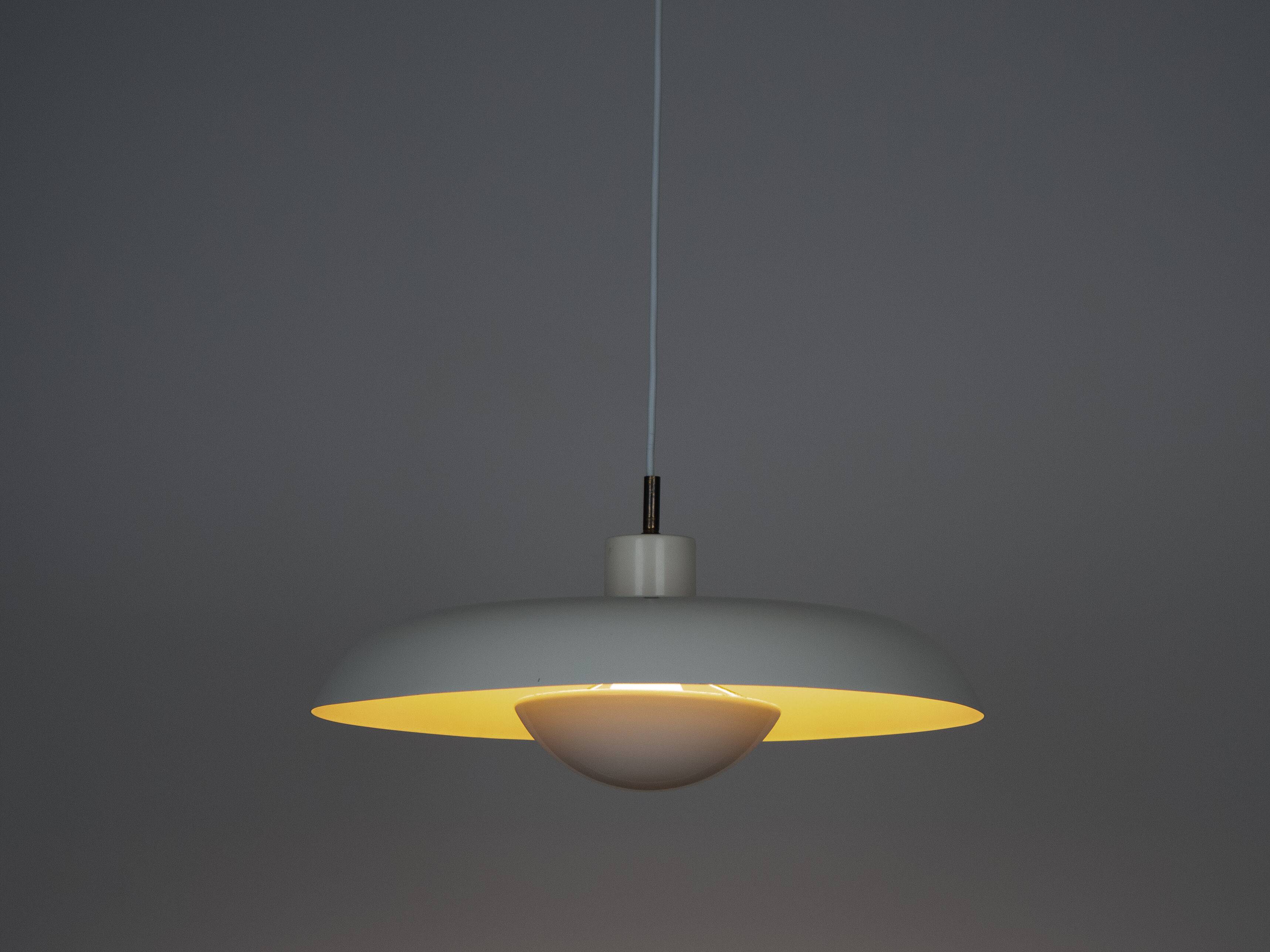 Danish vintage pendant lamp RA proj. Piet Hein, Lyfa, 1970s