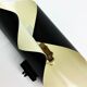 Black coiled metal spiral sconce 1960