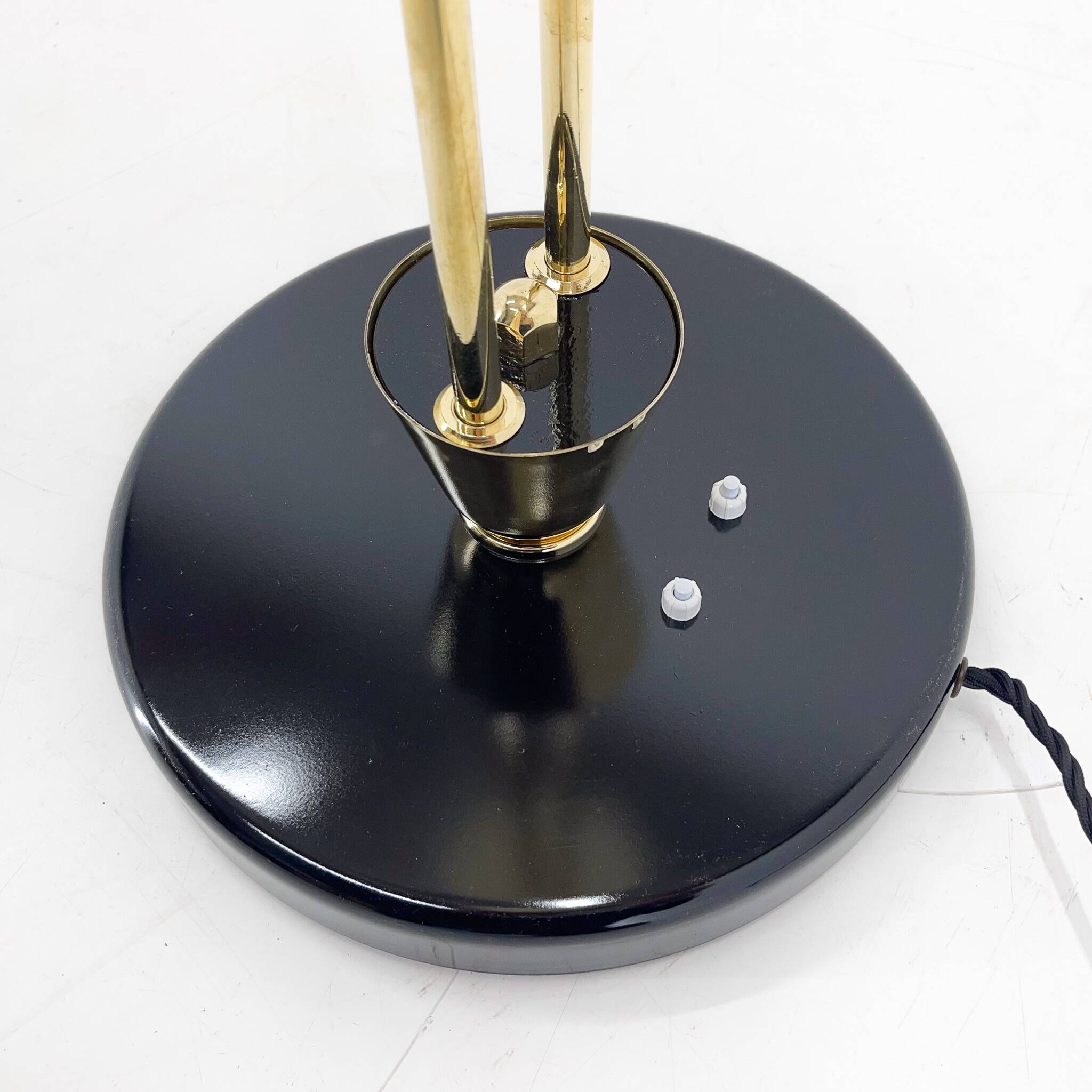 Mid-century Brass Floor Lamp by Napako, 1960s