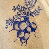 Old Compote Dish Terre de Fer Franco-British Company Sordoillet Cot