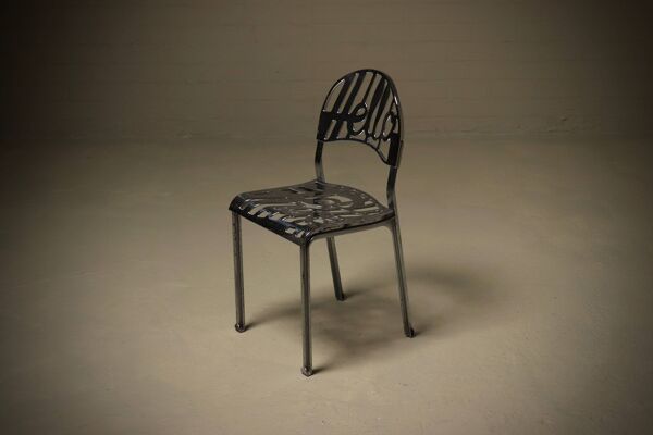Chaise d'appoint ''Hello There'' par Jeremy Harvey pour Artifort années 1970