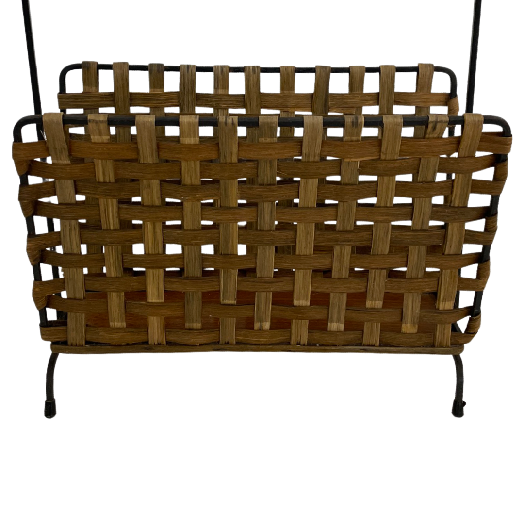 Vintage magazine rack 1960