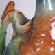 Vintage green-headed duck ceramic jug