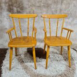 Pair of wooden armchair child Herlag
