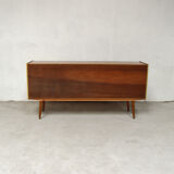 Scandinavian sideboard compass feet 1960s