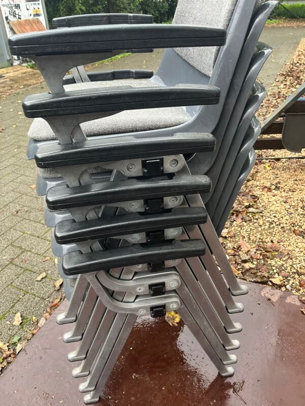 Wesifa vintage stacking chair – German space design from the 1960s