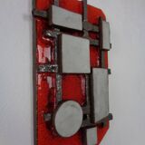 Brutalist ceramic wall panel from Krösselbach, Germany, 1960s