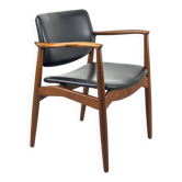 Danish teak armchair by Erik Buch for Ørum Møbelfabrik, 1960s.