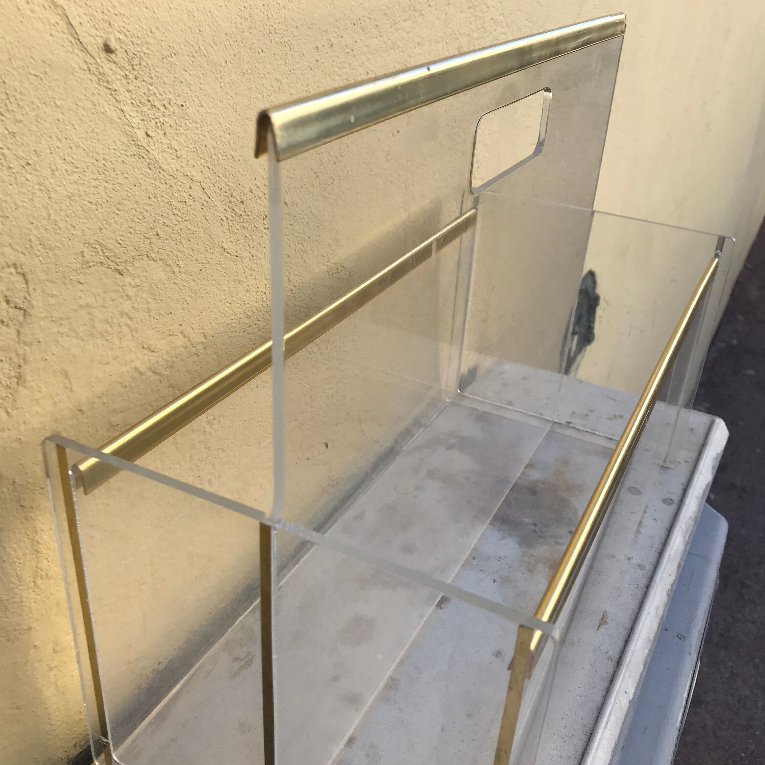 Plexiglas review door