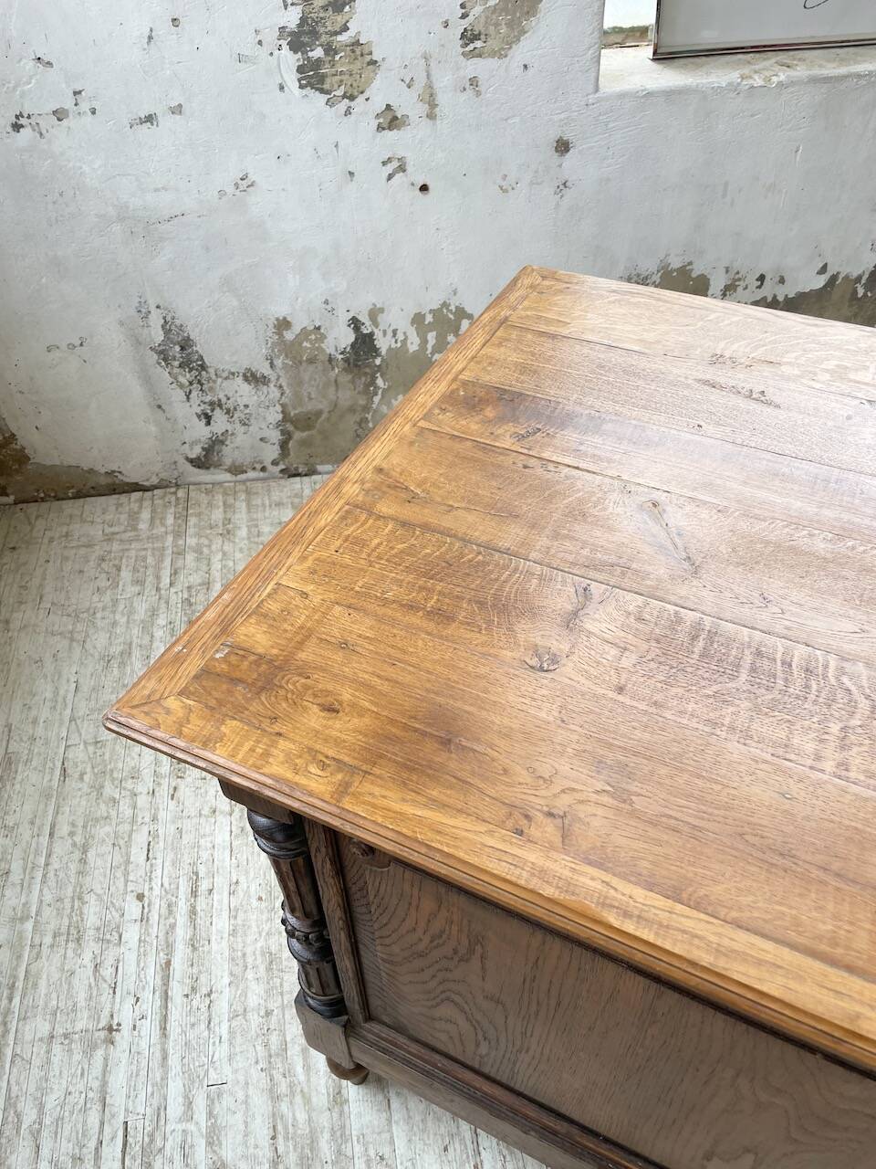 Comptoir en chêne drapier chêne 1900
