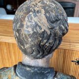 18th century polychrome religious statue
