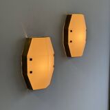 Pair of Rare Wall Sconces Mod. 12898 by Elio Monesi for Arredoluce, 1961