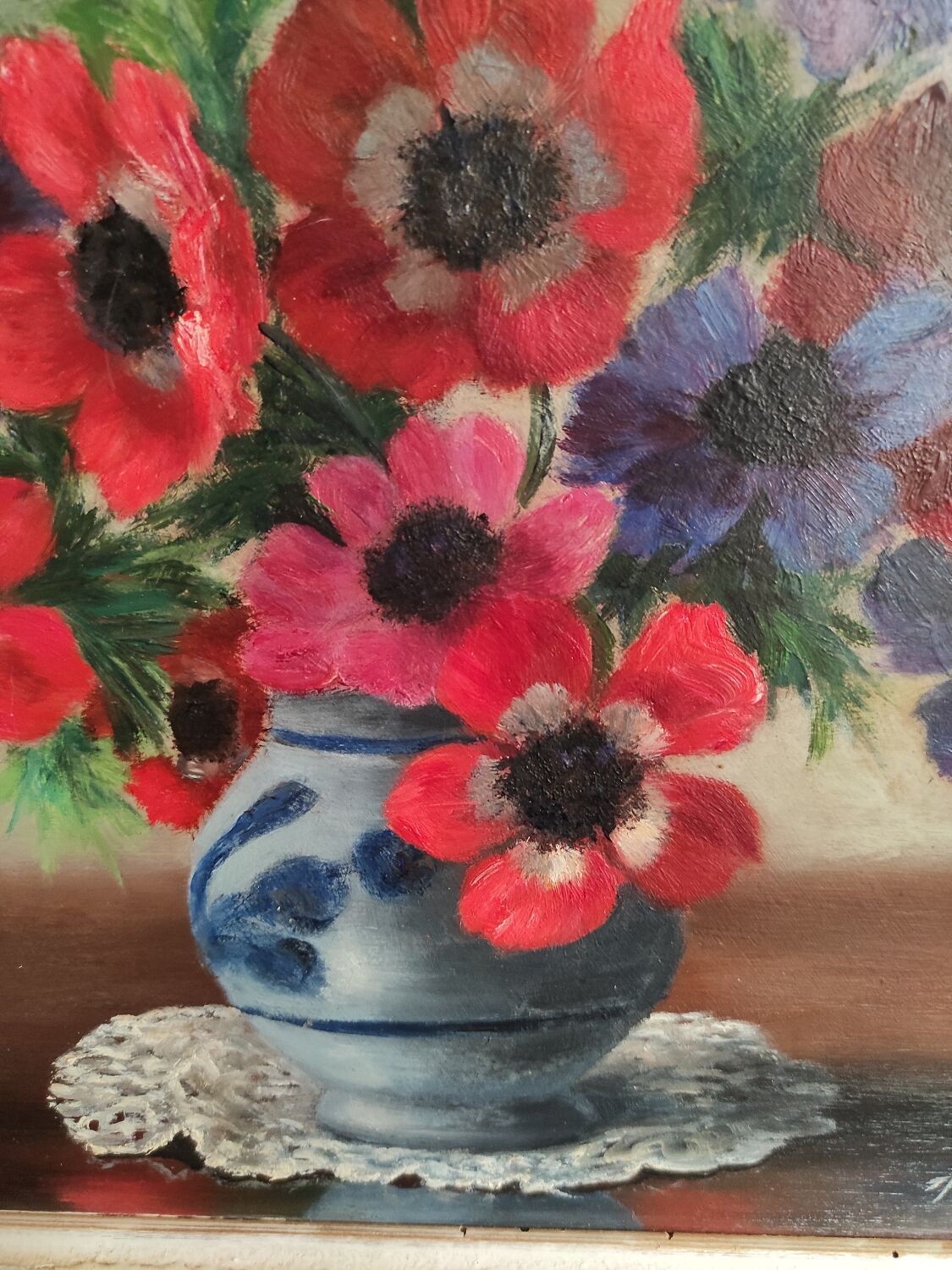 Painting Anemones Auguste Boiteux