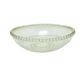 Mid-century modern centerpiece, transparent glass, Poland, 1970s.