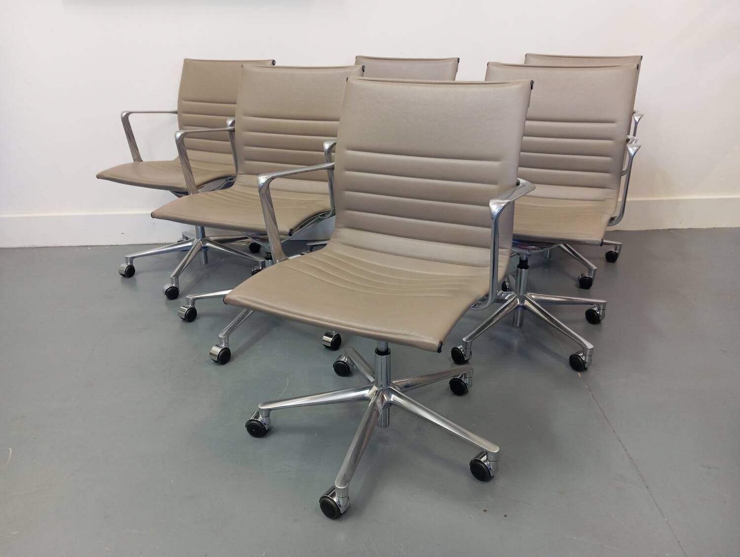 Italian design icf leather chair/armchair