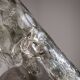 Murano glass pendant with chromed details