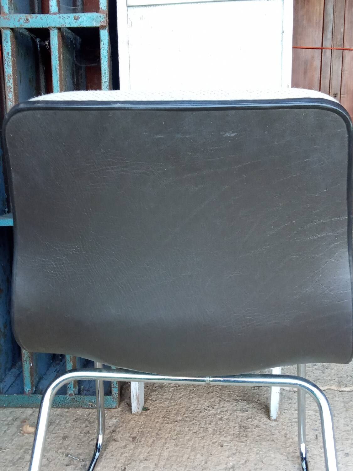 Steelcase Strafor chair, sled legs, 1970s