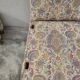Louis Philippe style floral decor sofa bench from the nap period