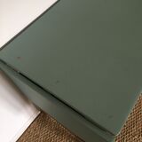 Bureau enfant vert de gris & bois