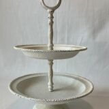 White metal display
