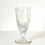 verre à pied à absinthe ancien, 1900, XIXème, soufflé bouche