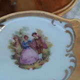 Gold porcelain coffee service