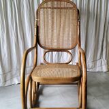 Fauteuil à bascule vintage