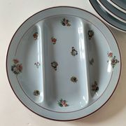7 assiettes compartimentées Salins France