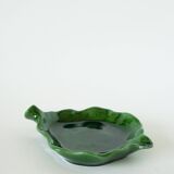 slip leaf emptier, Green, 1970 - 14 X 14 cm