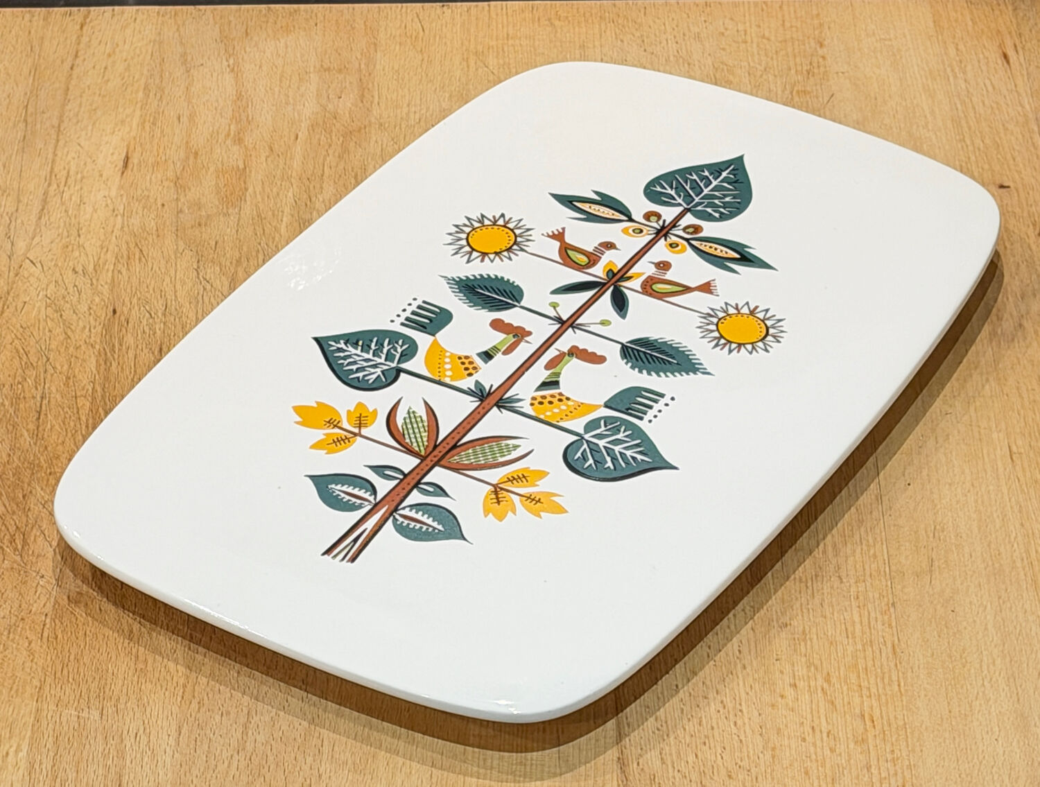 Plate Tree of Life – Villeroy & Boch, Vintage 1970