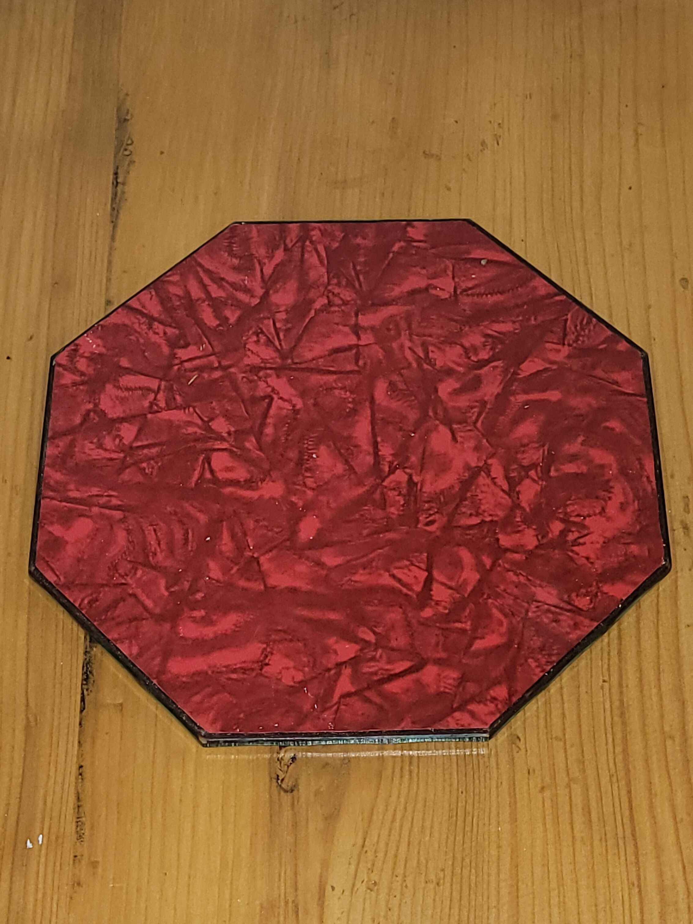 Vintage serving mirror