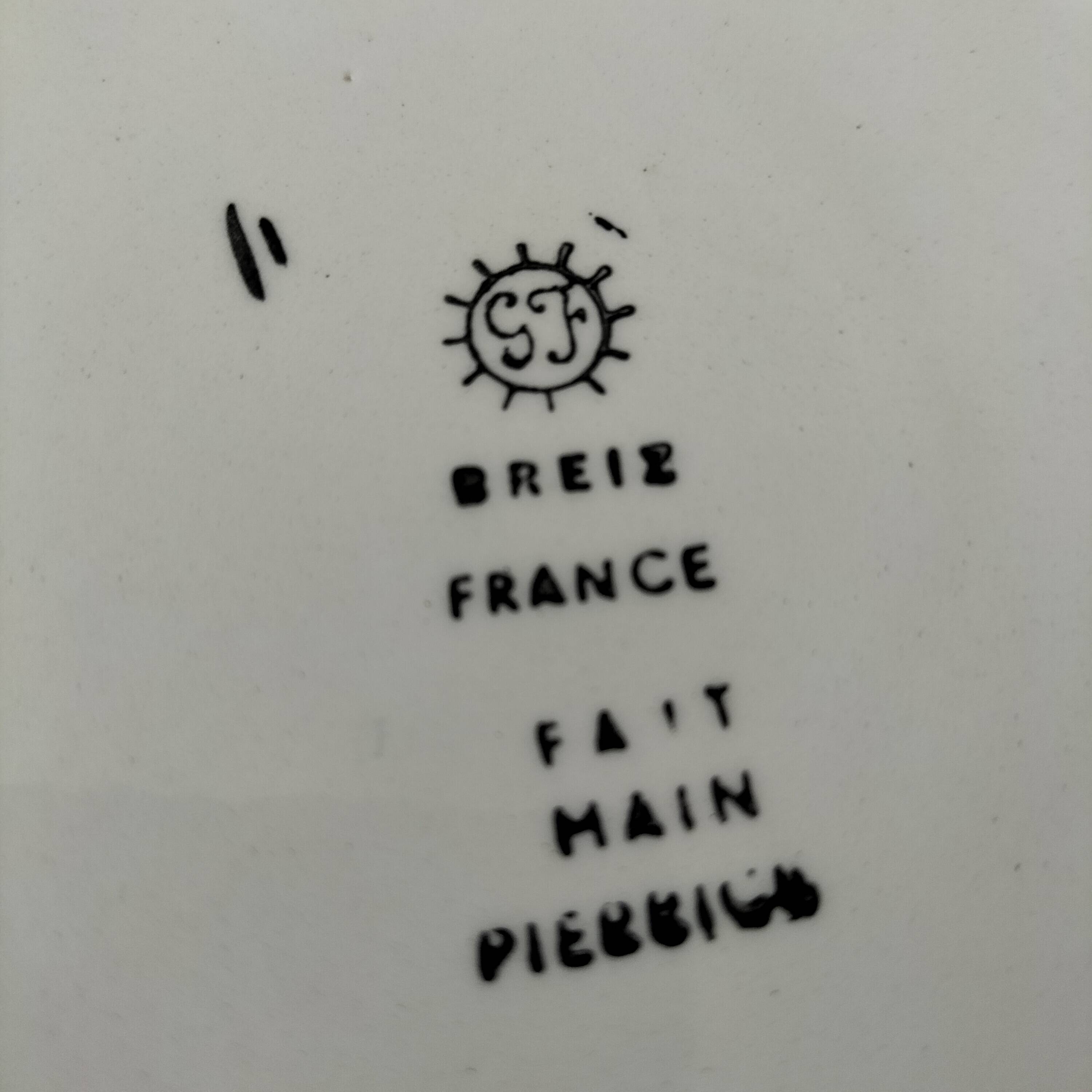 Dish with nses Gabriel Fourmaintraux