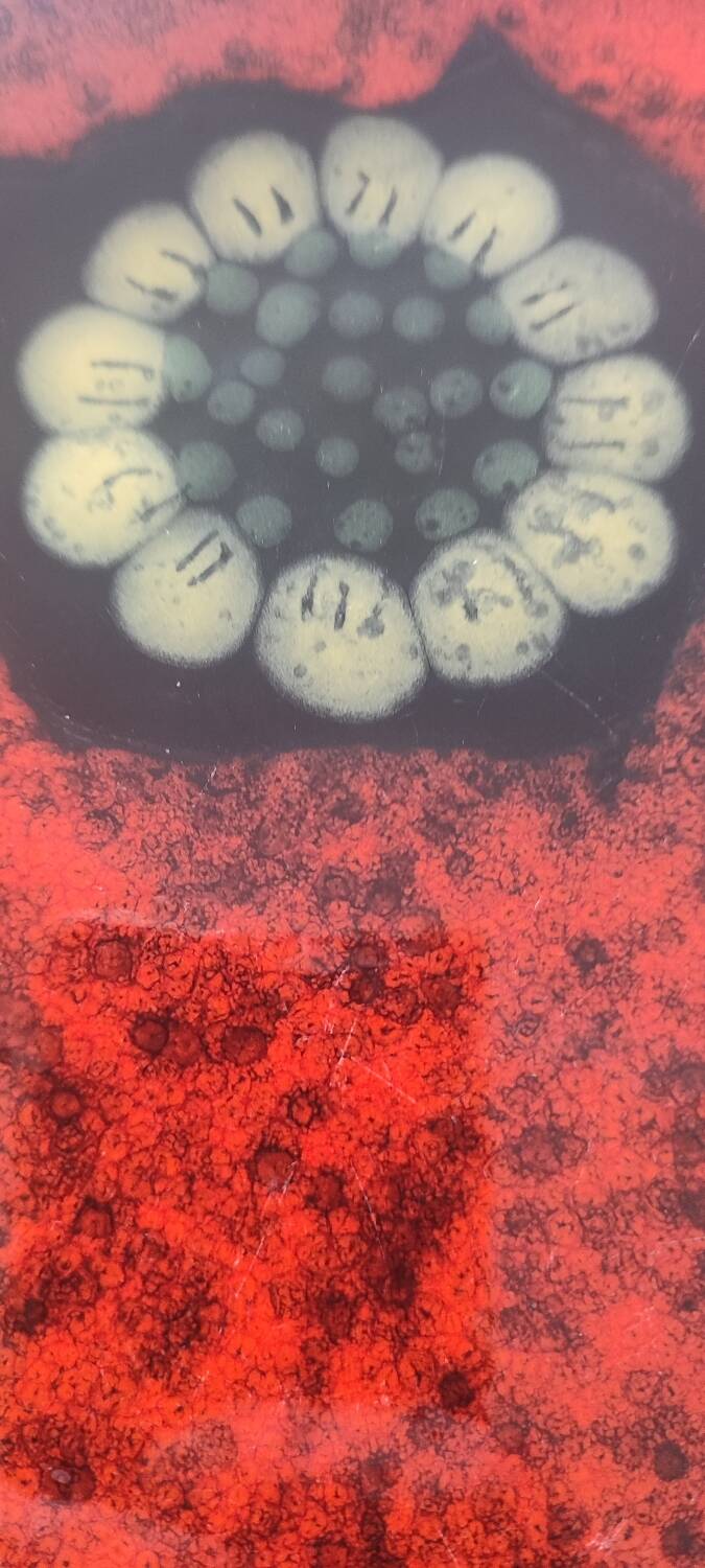 1960s ceramic dish by Vercor