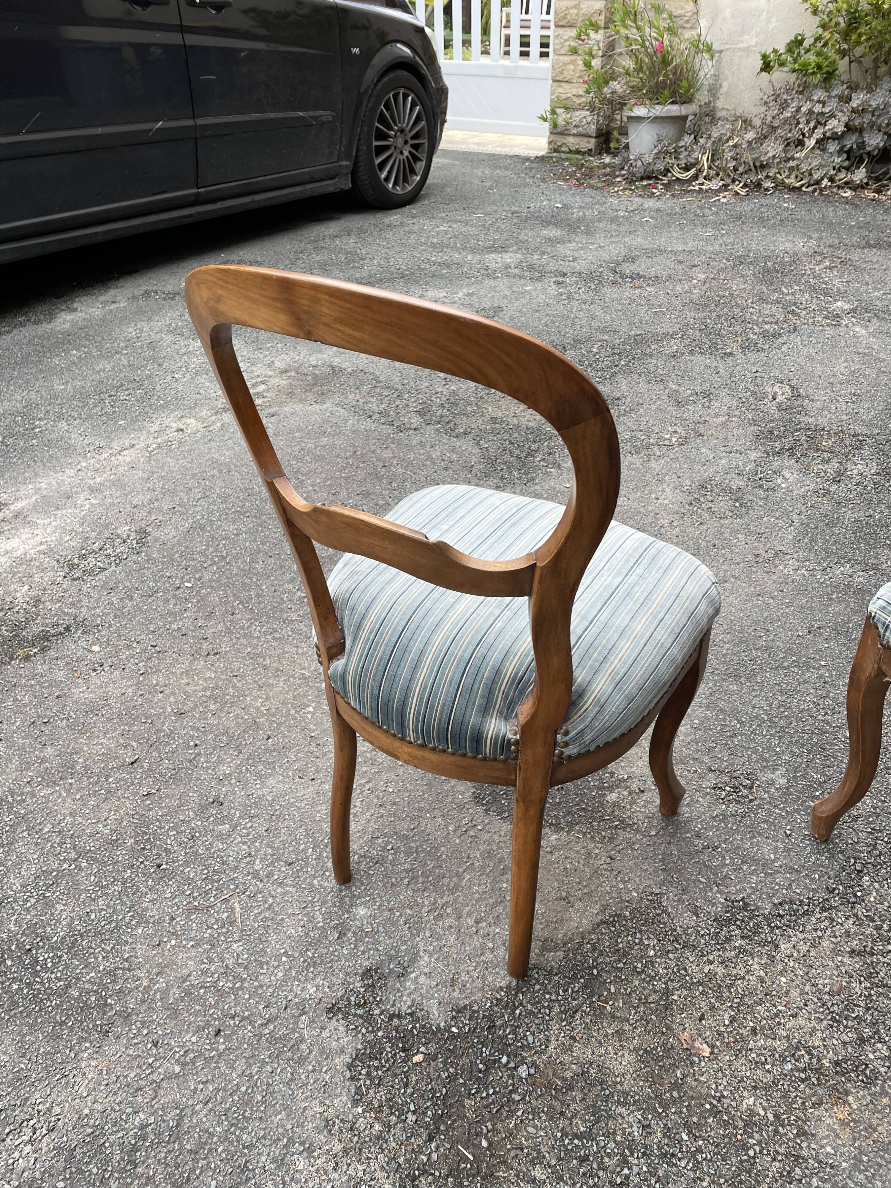 Pair of Louis Philippe chairs