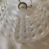 Vintage plexiglass pendant light