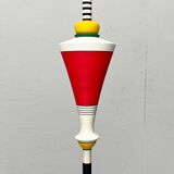 French vintage floor lamp by Olivier Villatte, 1980s.