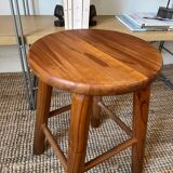Vintage pine stool