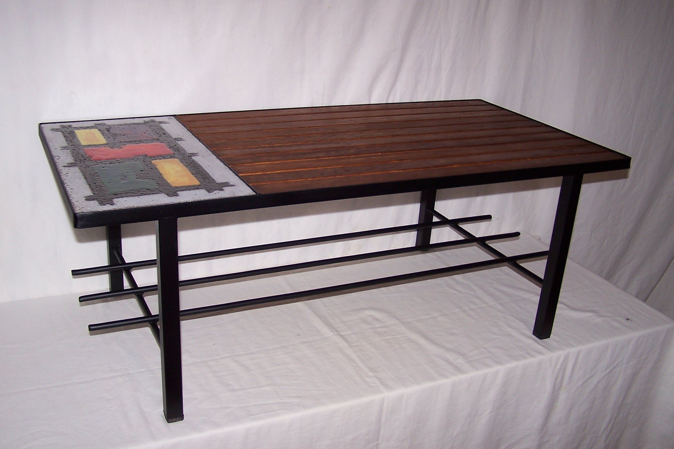 franco Scandinavian coffee table - Rouaud - 60s