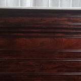 Grand meuble de métier 8 tiroirs en acajou époque Napoléon III