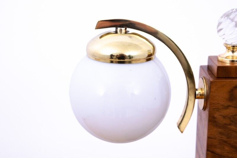 Pair of Art Deco table lamps, Poland, 1950s.